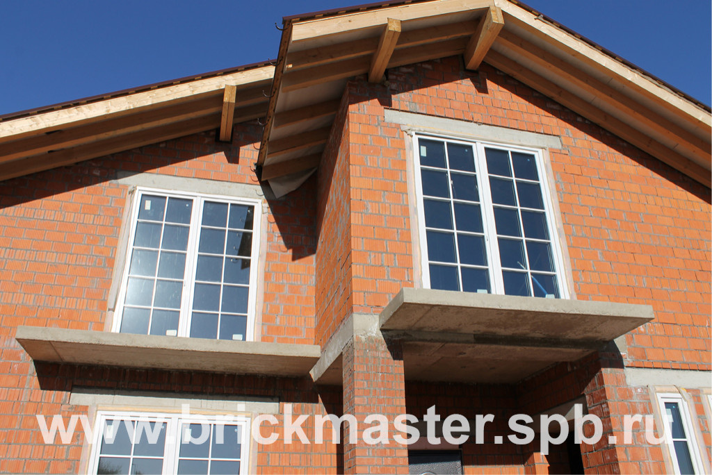 Обложка проекта: Дом из поризованного камня в КП "Земляничные поляны"