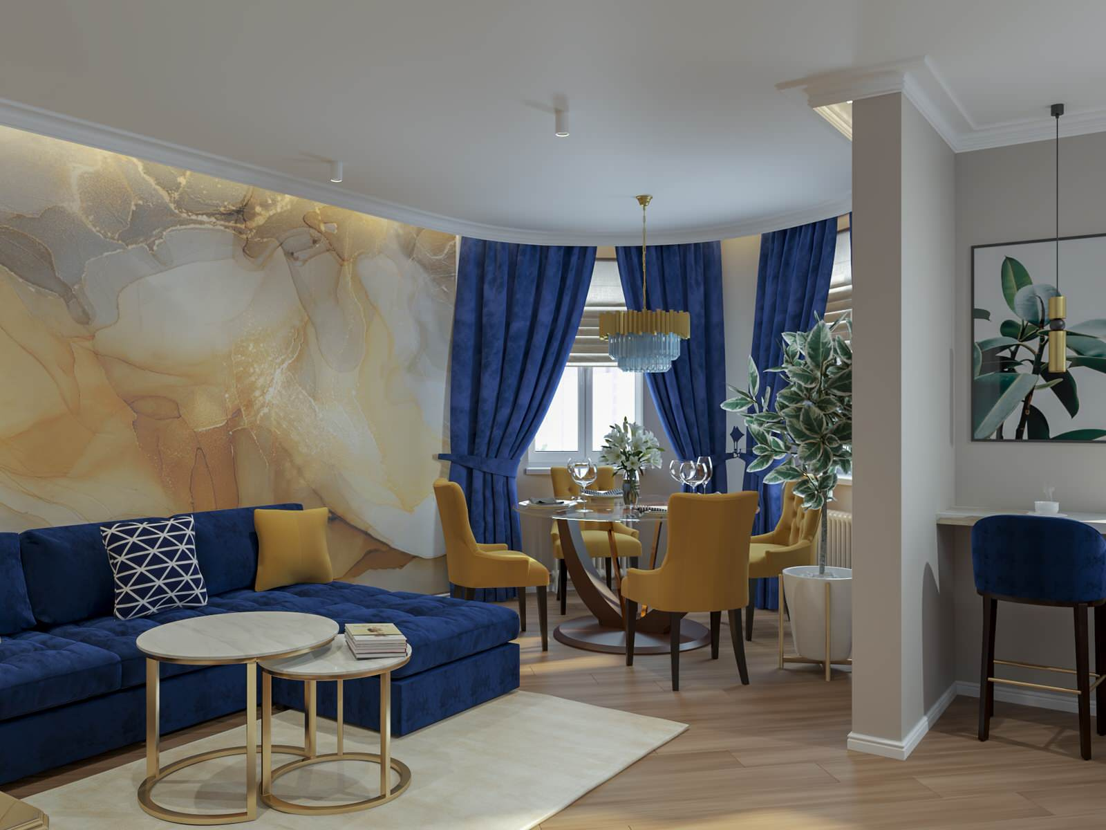 ЖД Сэттэ 2х комнатная квартира