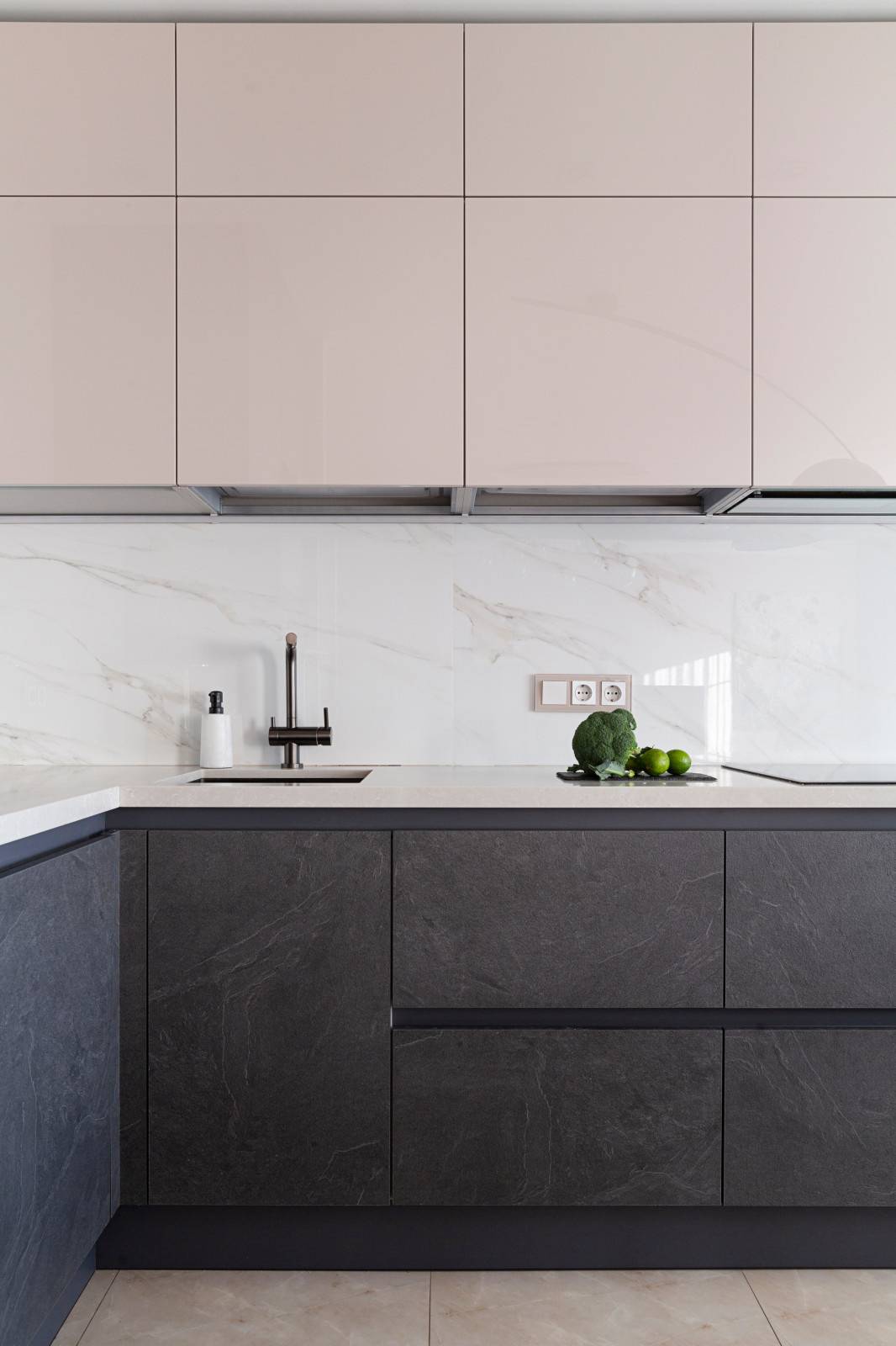 Квартира с природными фактурами в Одинцово