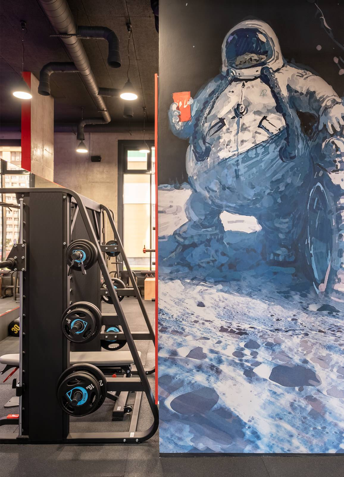 Gym, completed project