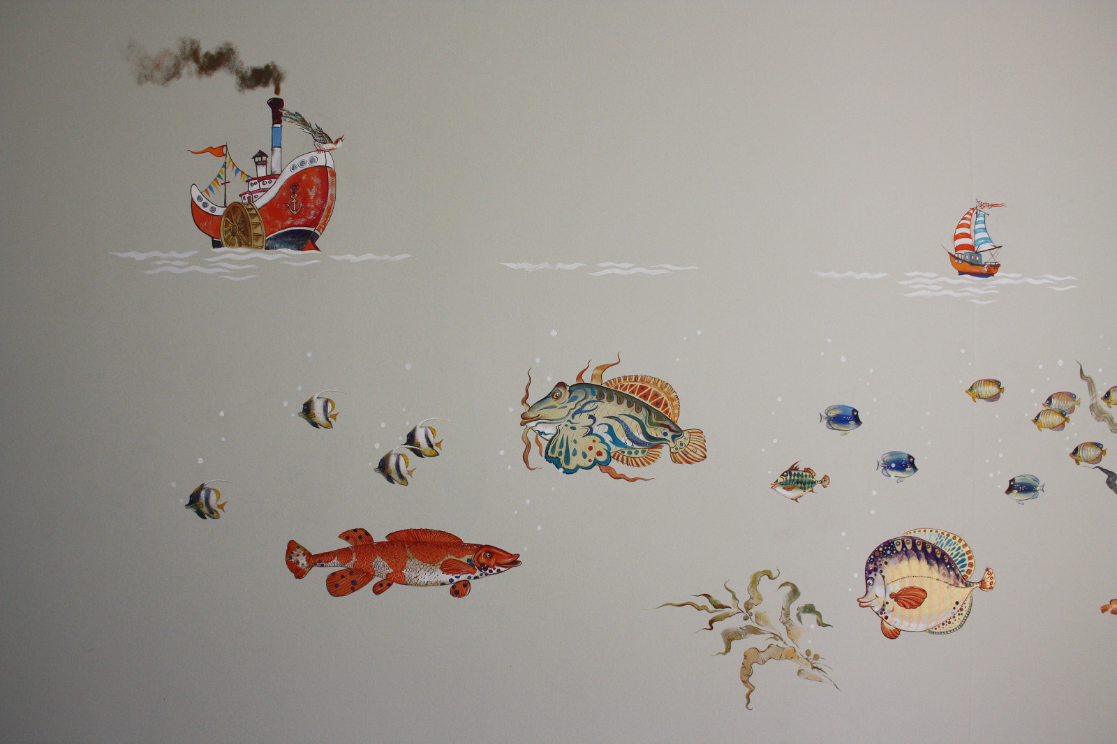 Рыбы в детской