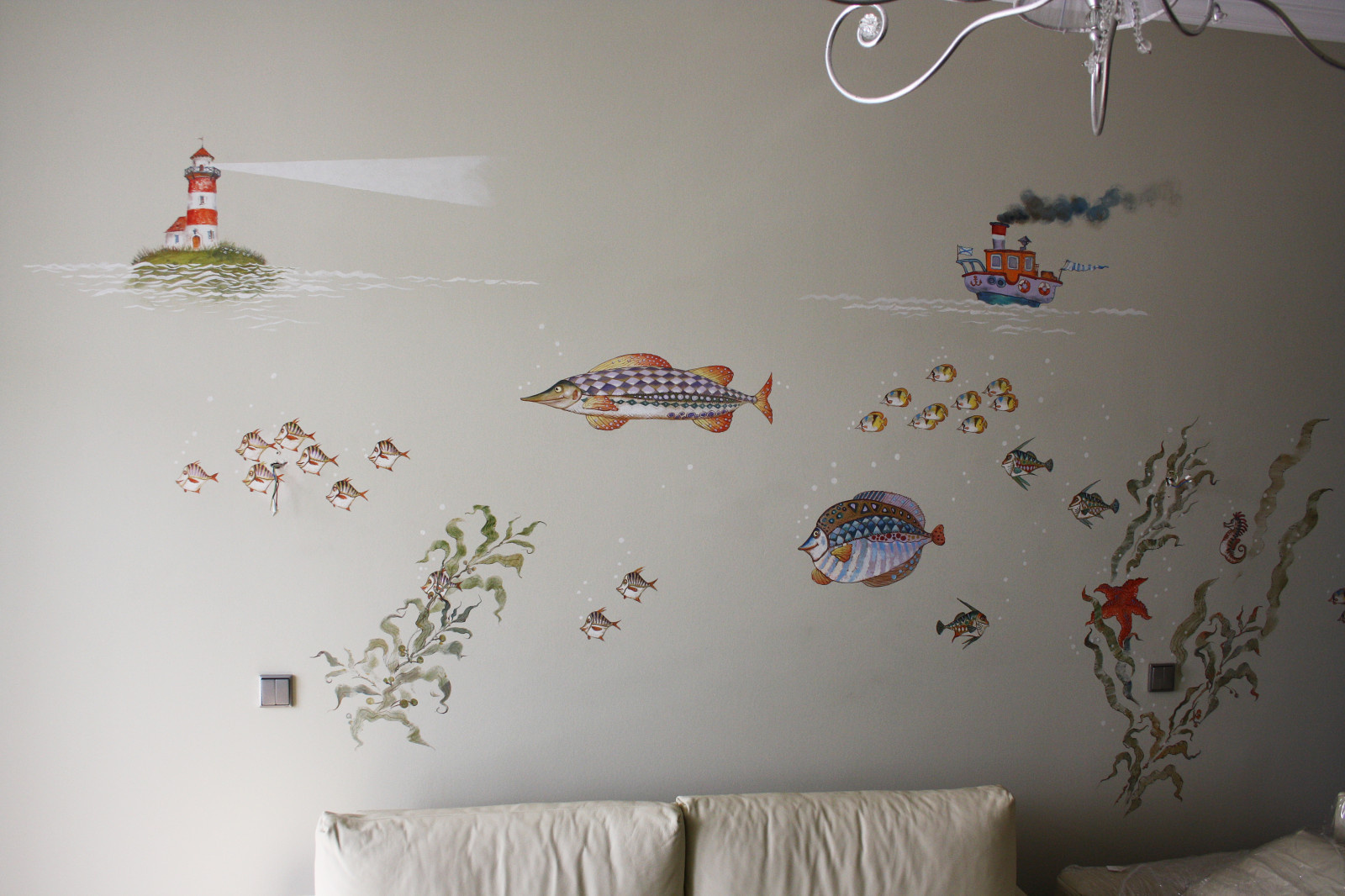 Рыбы в детской