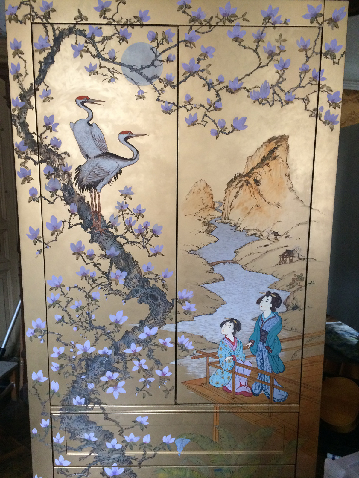 Роспись предметов интерьера