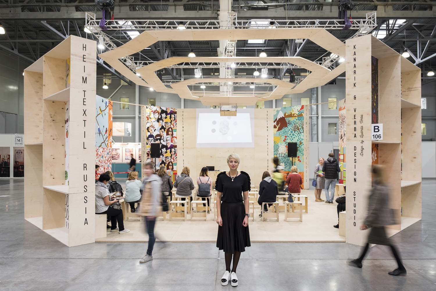 Выставочный стенд 100 кв.м.