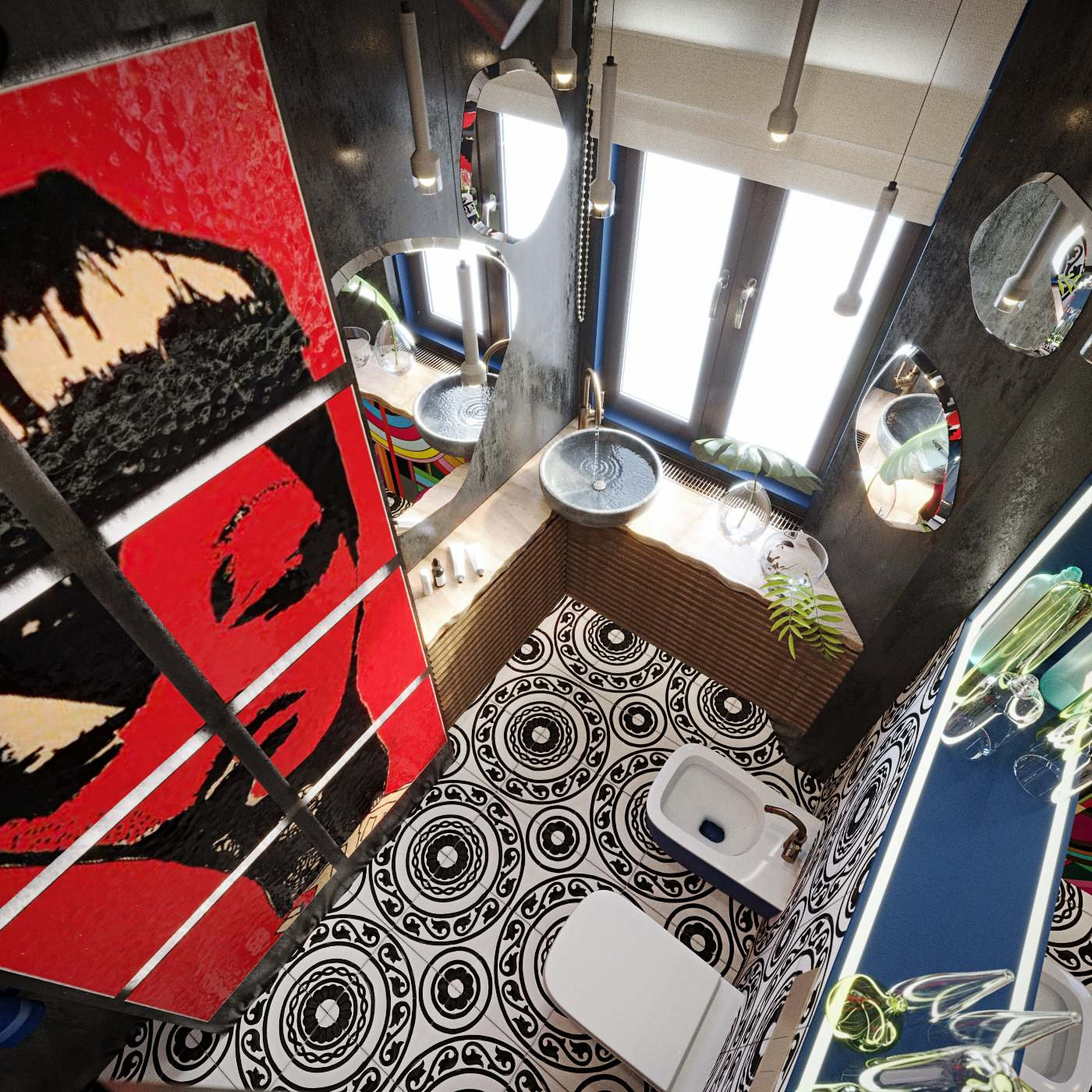 Гостевая ванная. Квартира в Испании