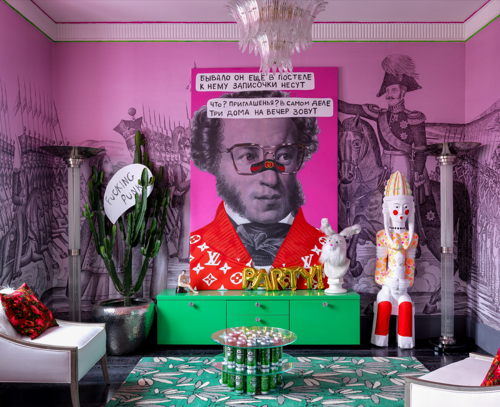 Apartment with Russian humour