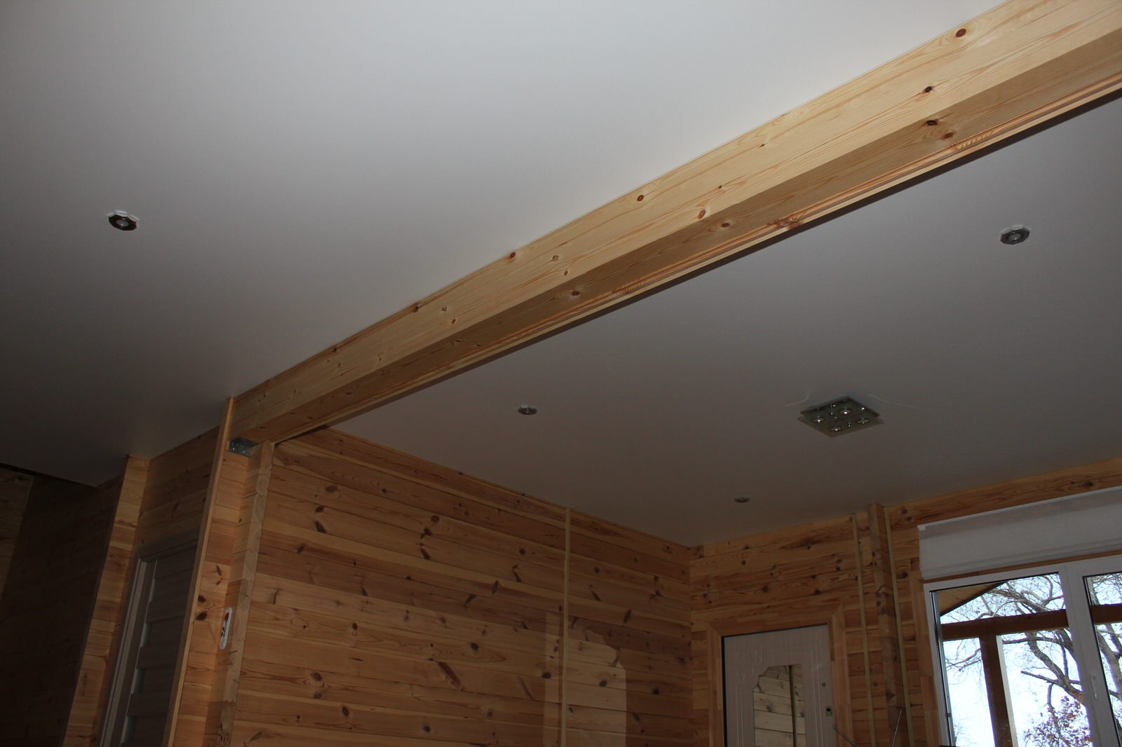 Отделочные работы в деревянном доме