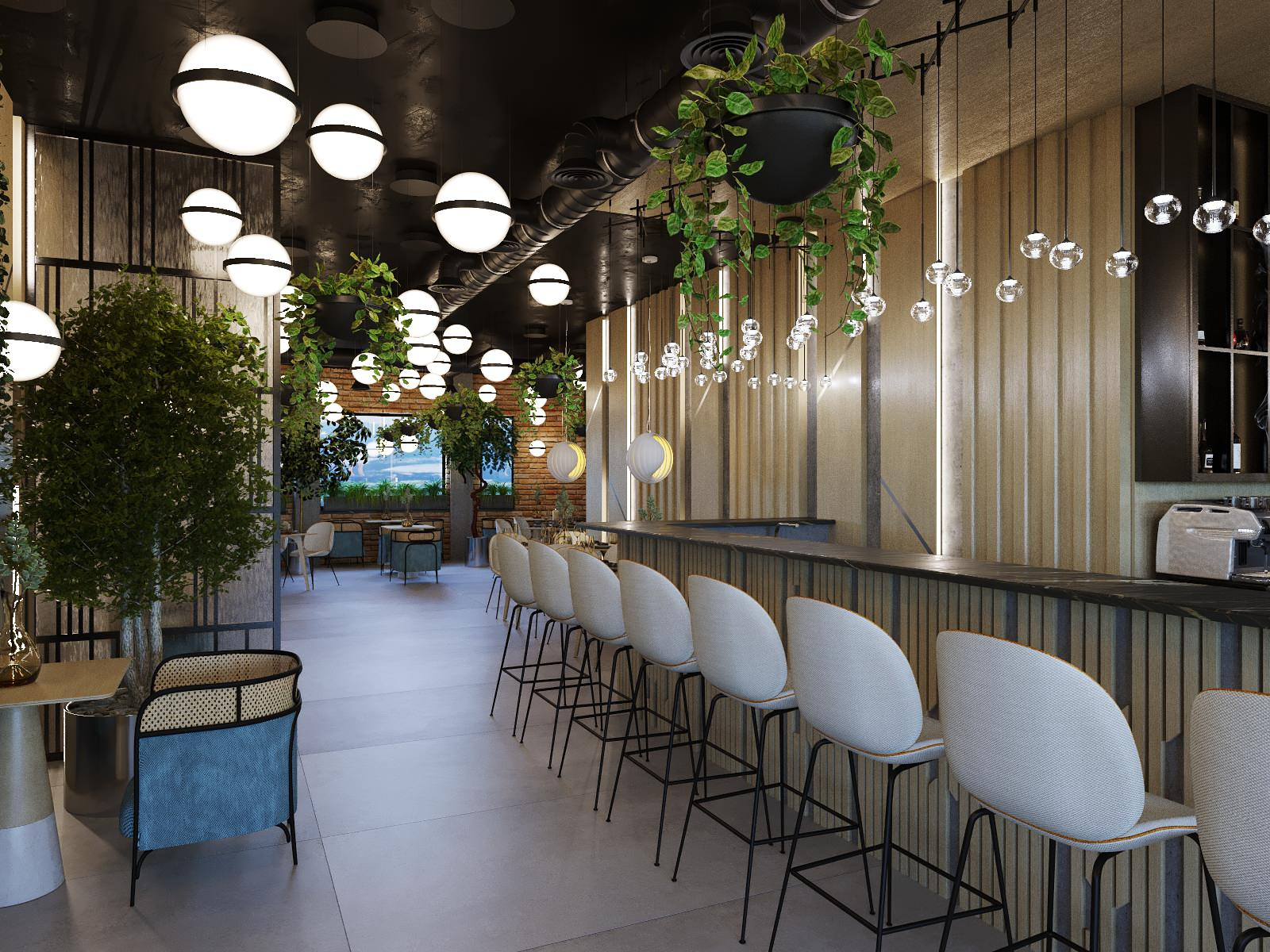 Обложка проекта: Проект городского кафе " Urban Garden"