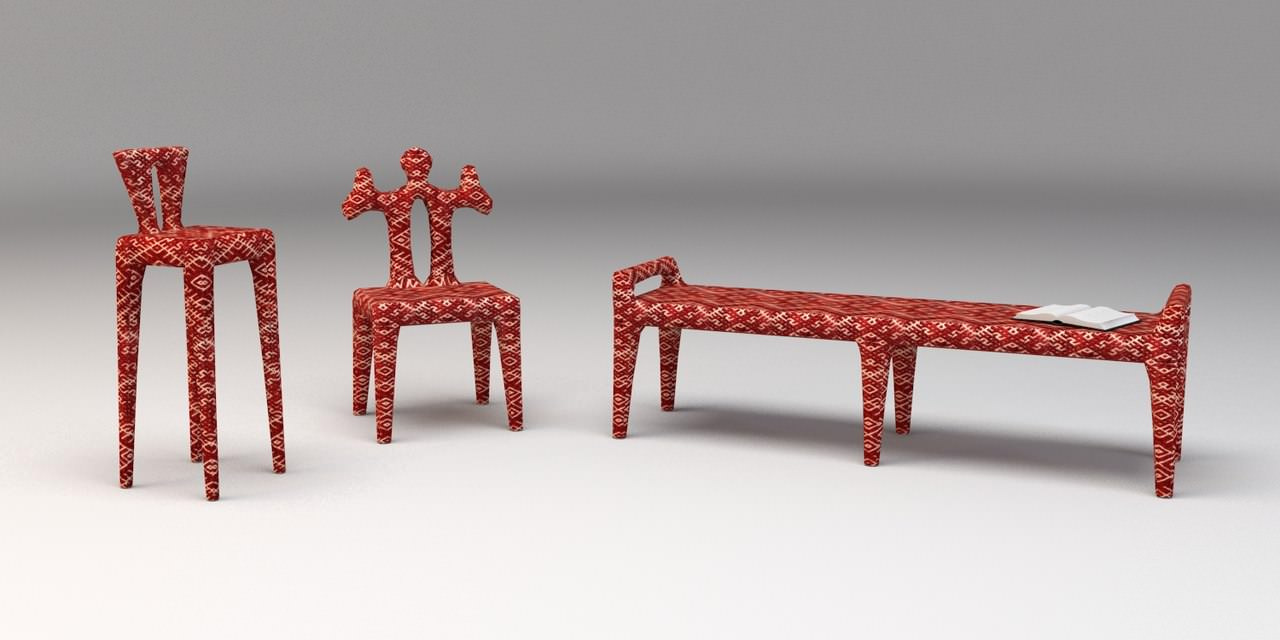 Мебель для загородного дома в Латвии