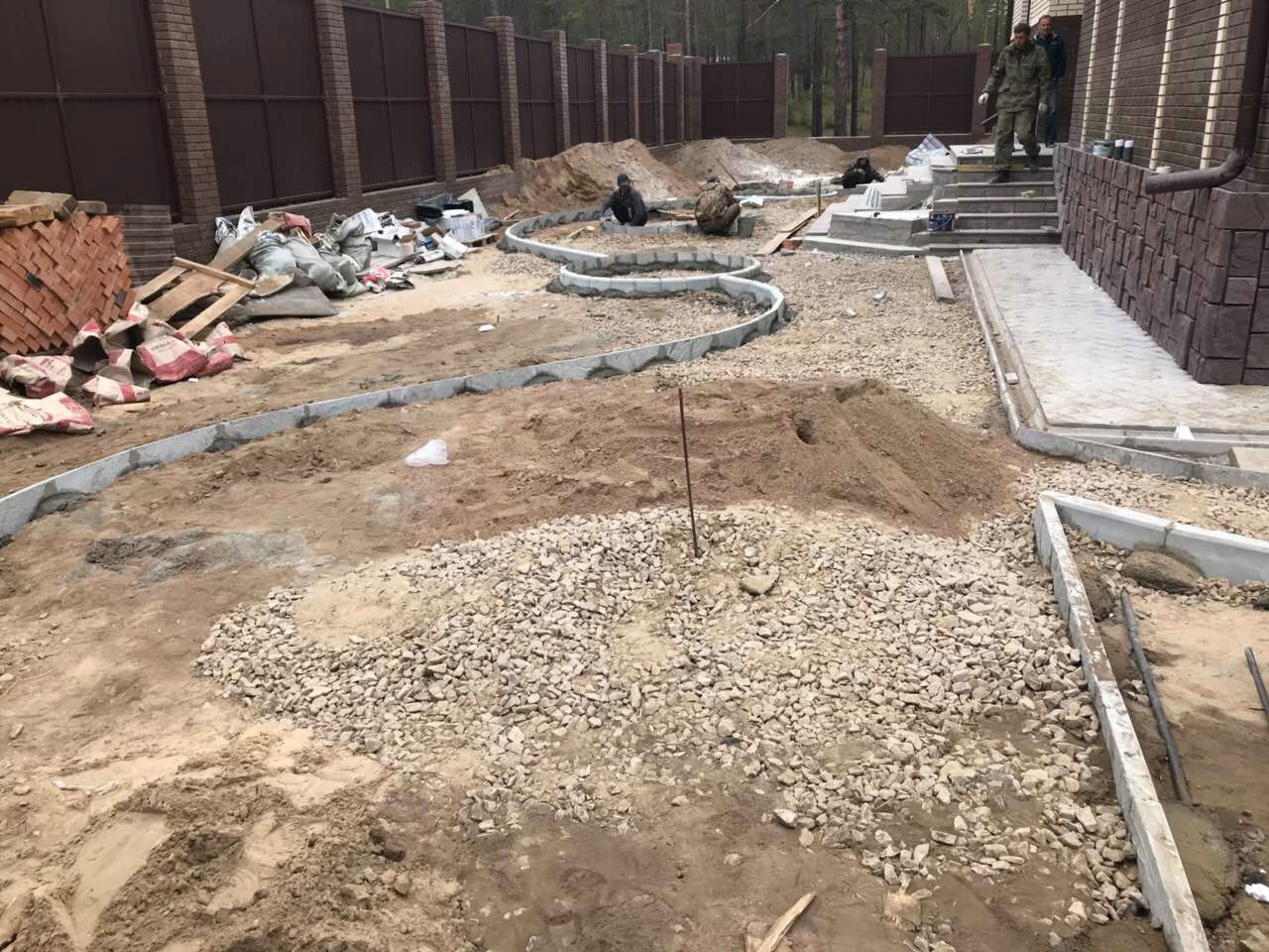 Ландшафтный дизайн участка в ДНТ Кедр (г Улан-Удэ, Бурятия)