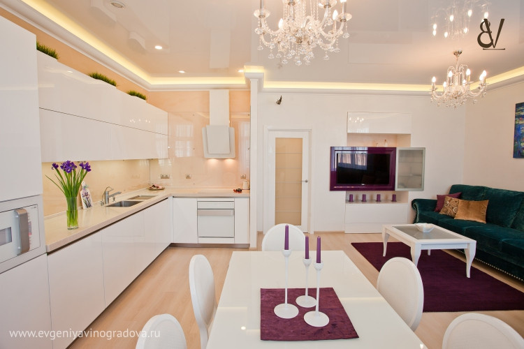 кухня-гостиная "Кувшинки"