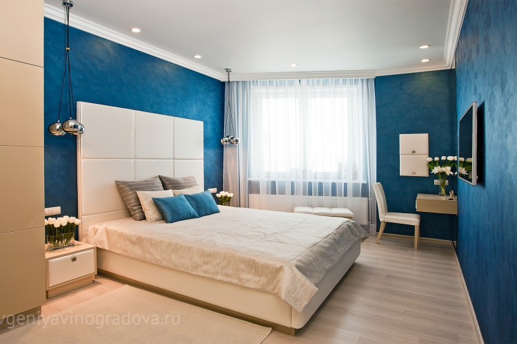 Спальня в ЖК "Де'Геннин" г. Екатеринбург