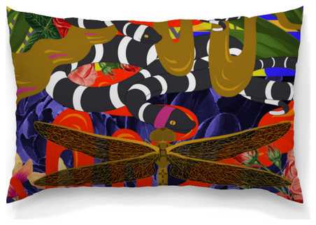 Авторские принтовые подушки для интерьера