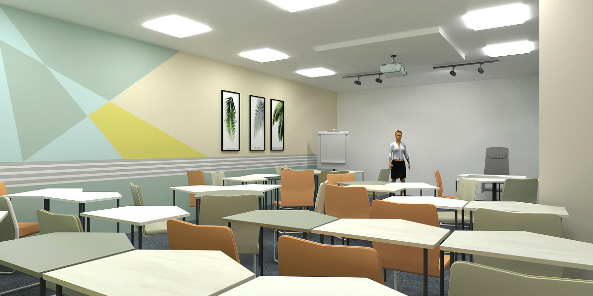 клиника Кивач.Комнаты обучения для персонала