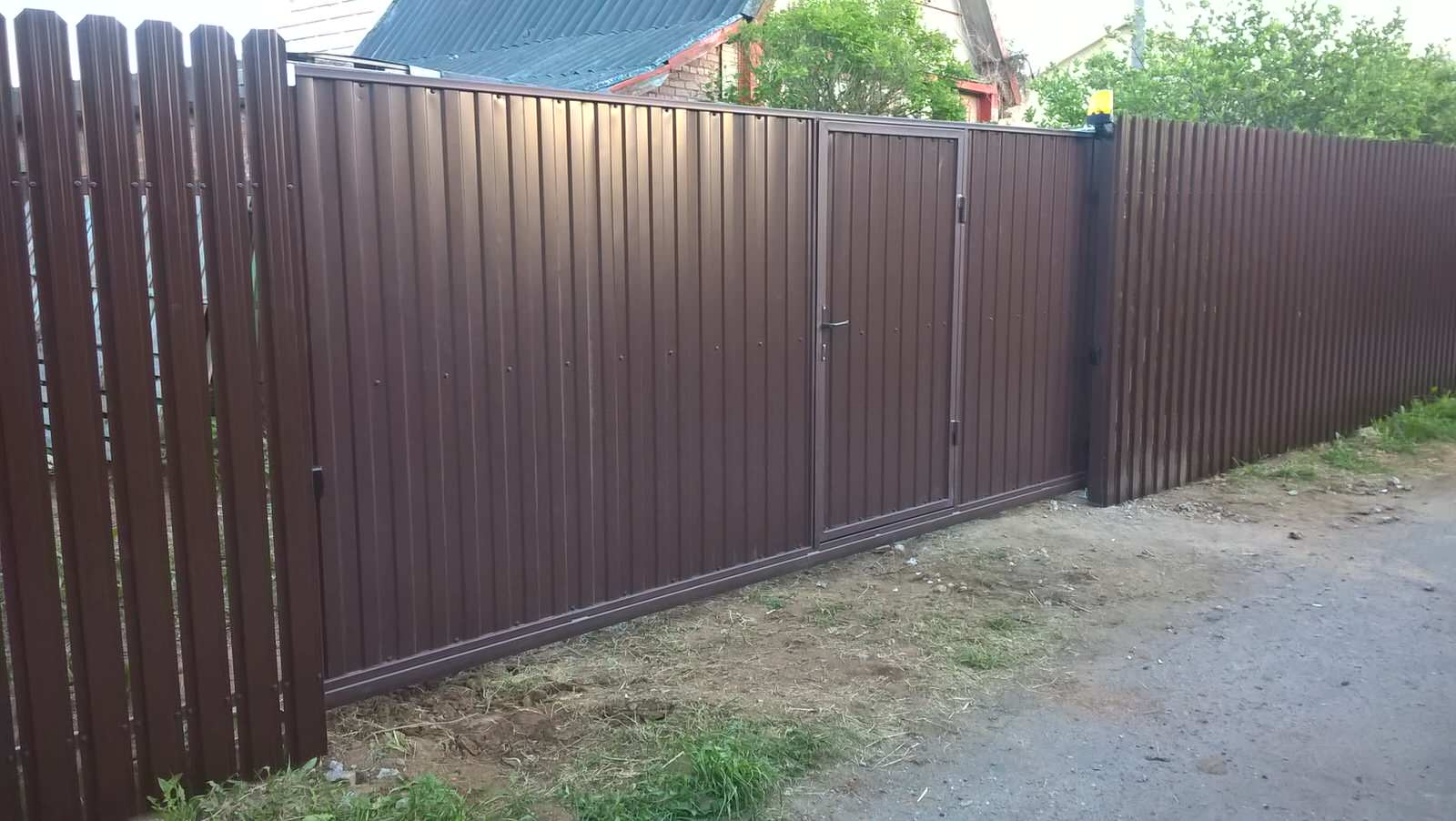 Откатные ворота