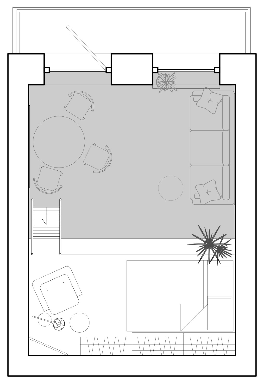 St. Petersburg - eclectic style studio