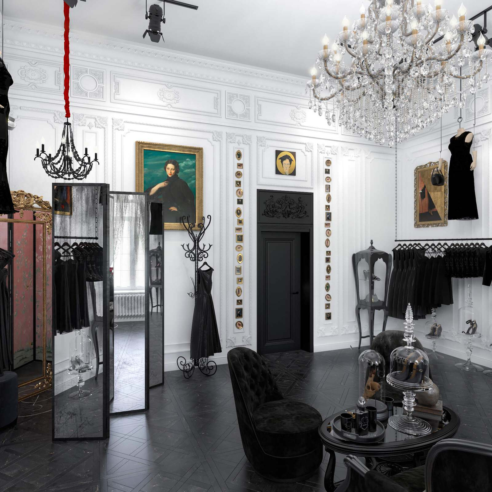 Салон идеальных чёрных платьев Ольги Якубович