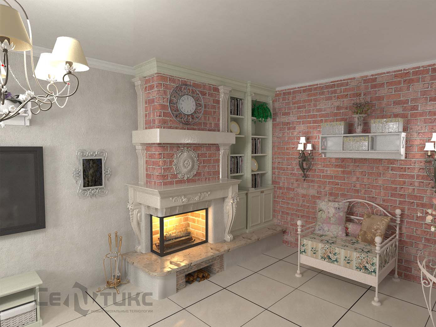 Коттедж в стиле прованс