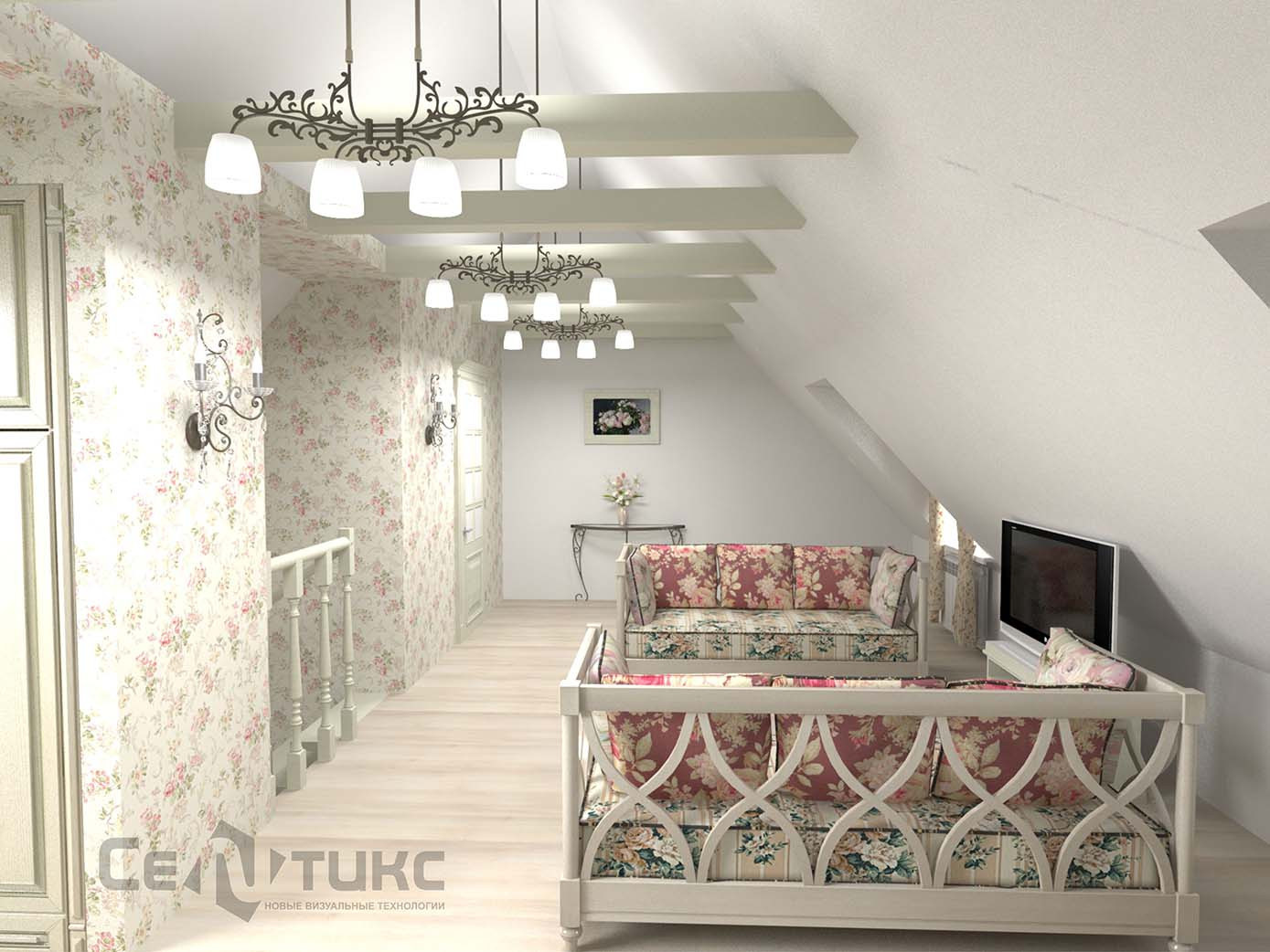 Коттедж в стиле прованс