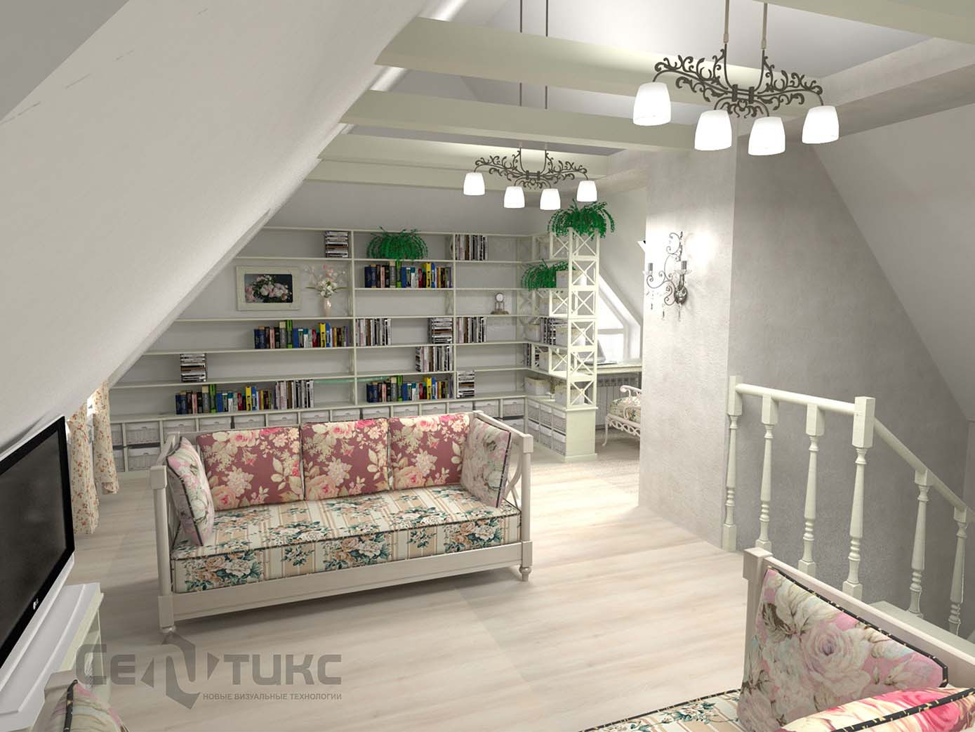 Коттедж в стиле прованс