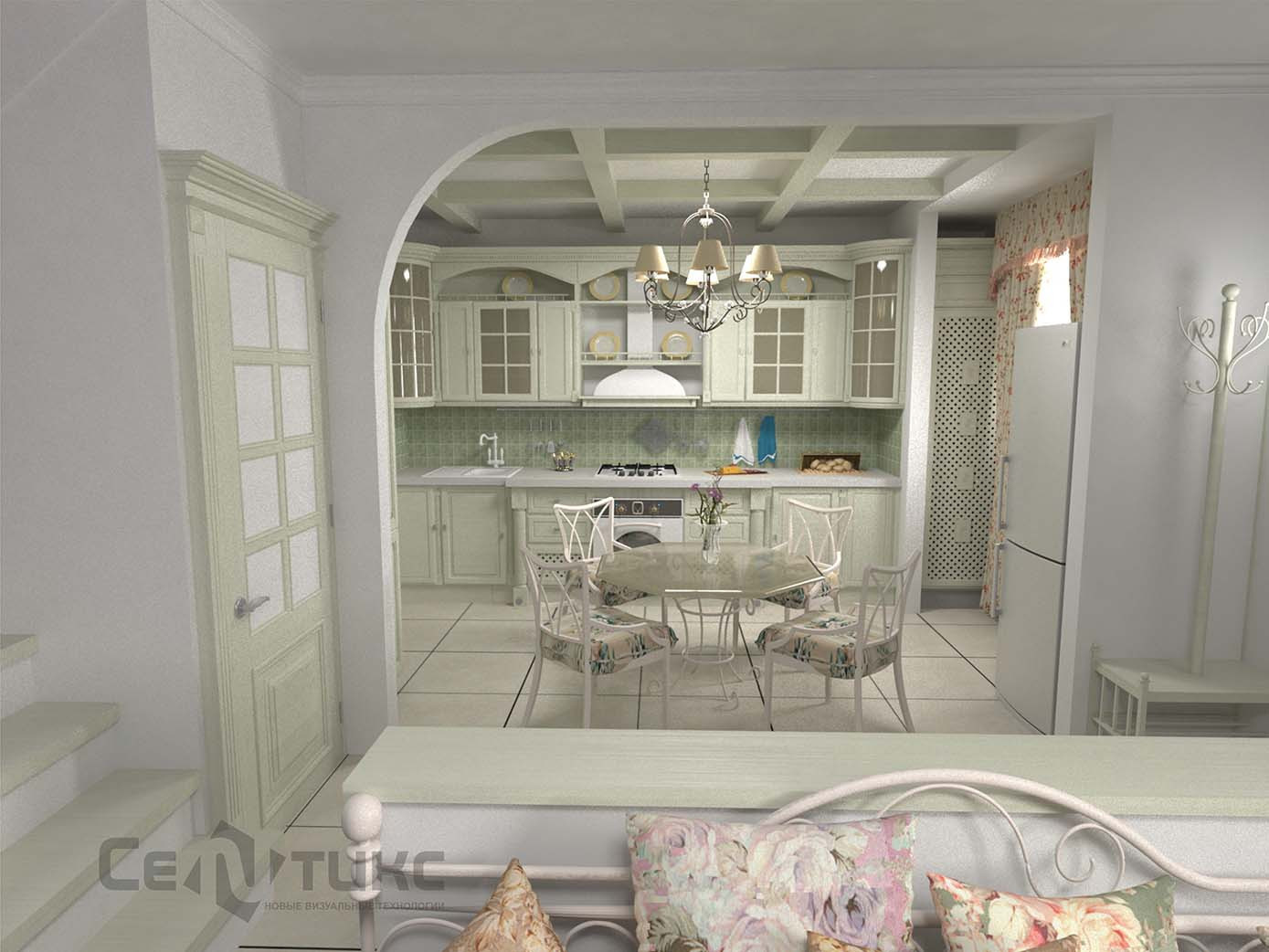 Коттедж в стиле прованс