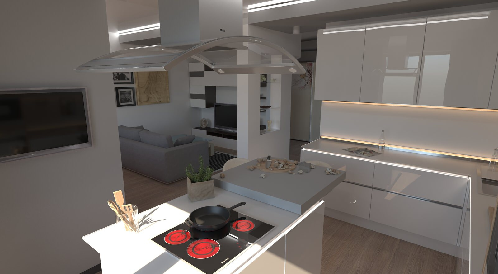 Трехкомнатная квартира