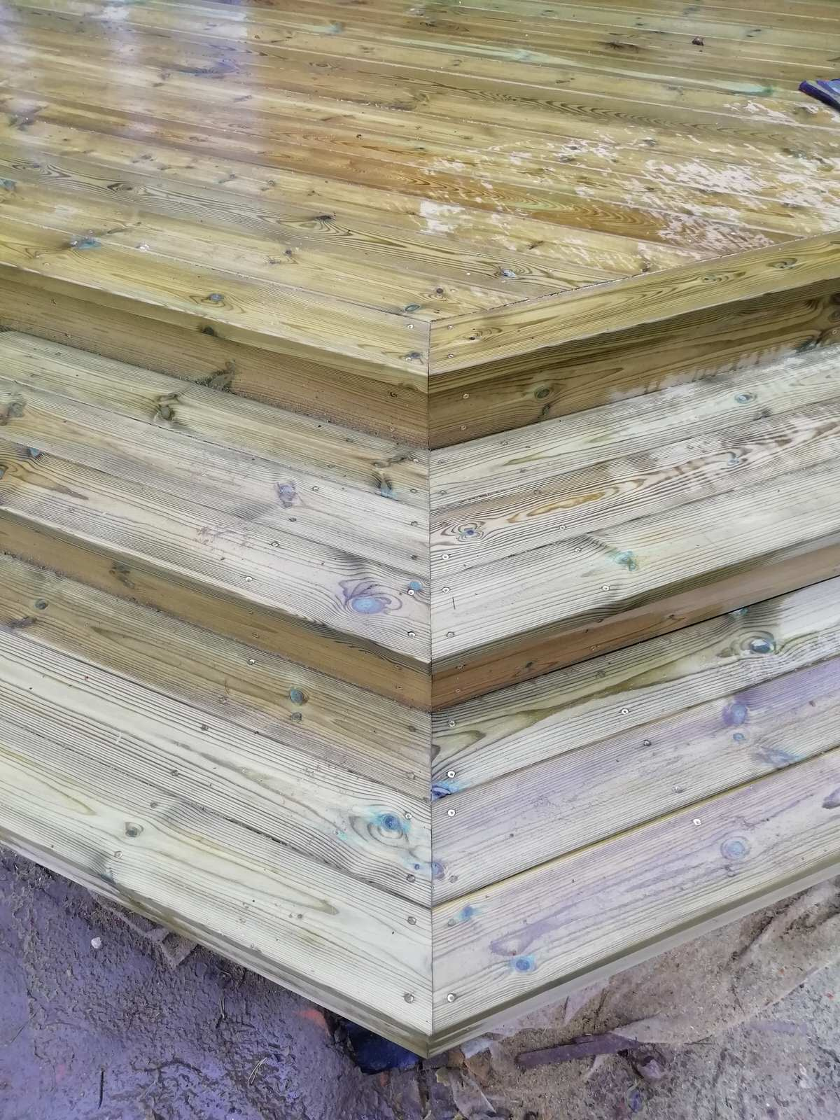 Терраса с навесом в Ульяновке