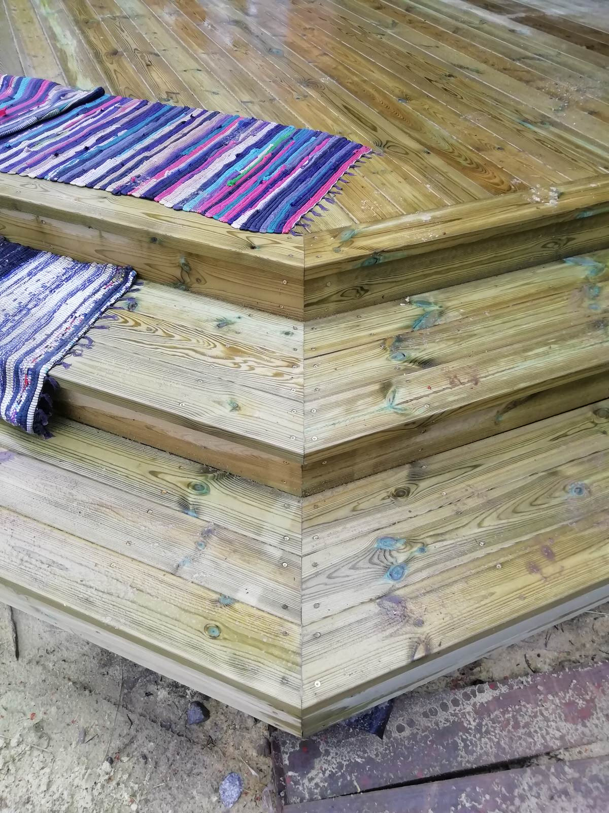 Терраса с навесом в Ульяновке