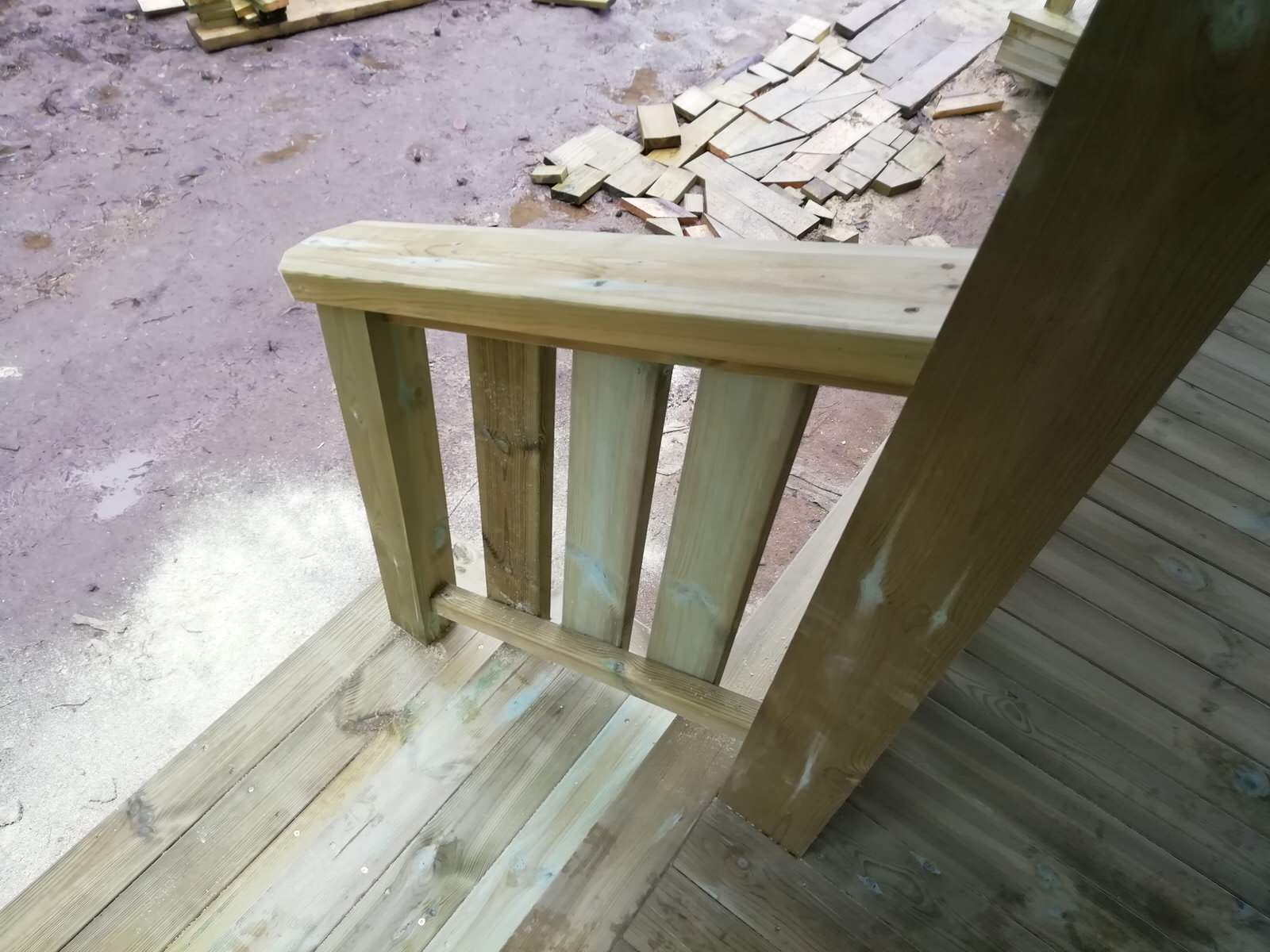 Терраса с навесом в Ульяновке