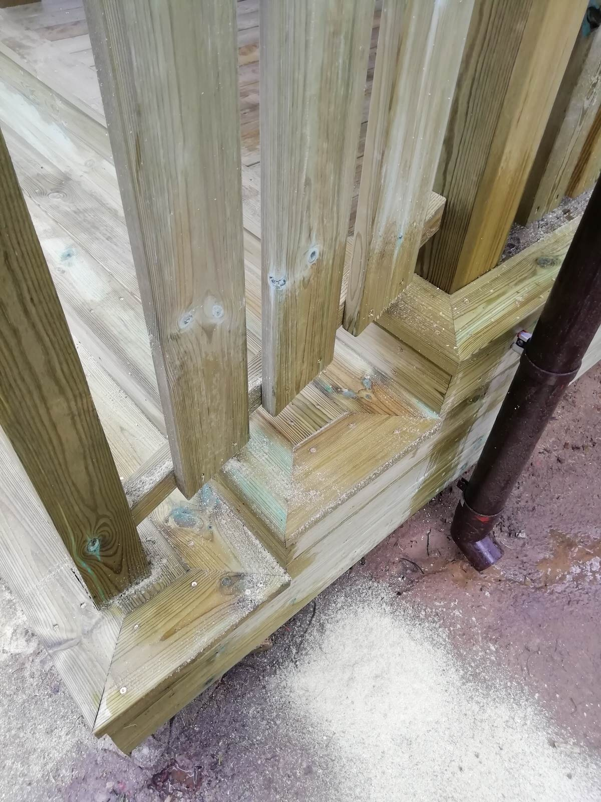 Терраса с навесом в Ульяновке