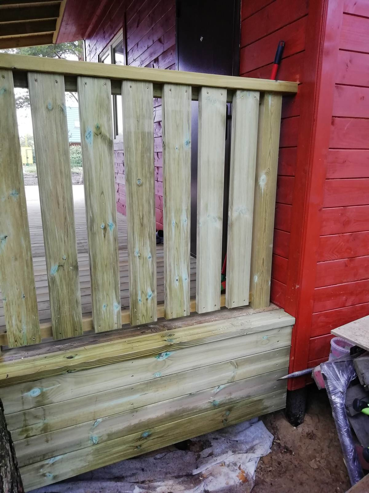 Терраса с навесом в Ульяновке