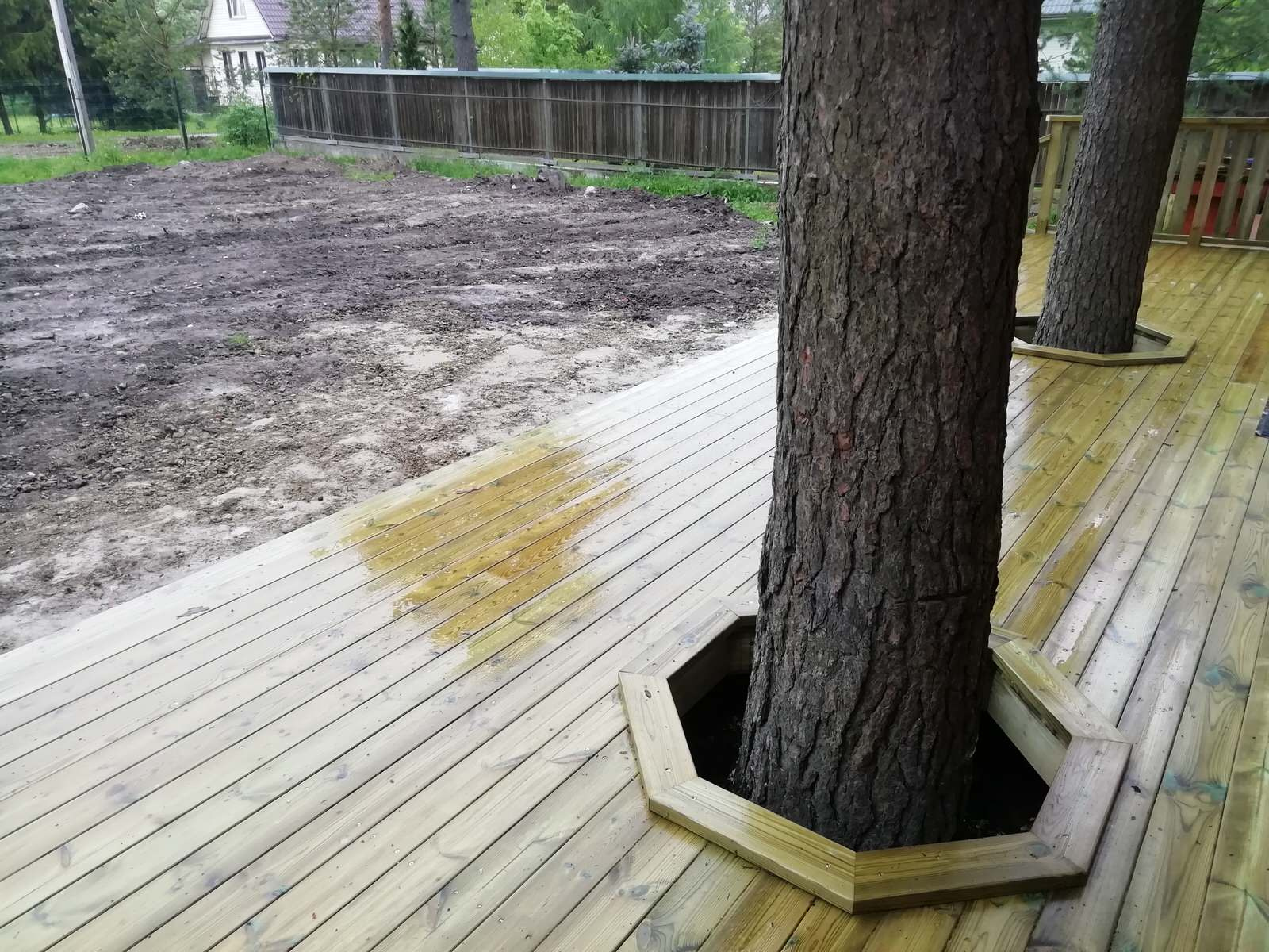 Терраса с навесом в Ульяновке