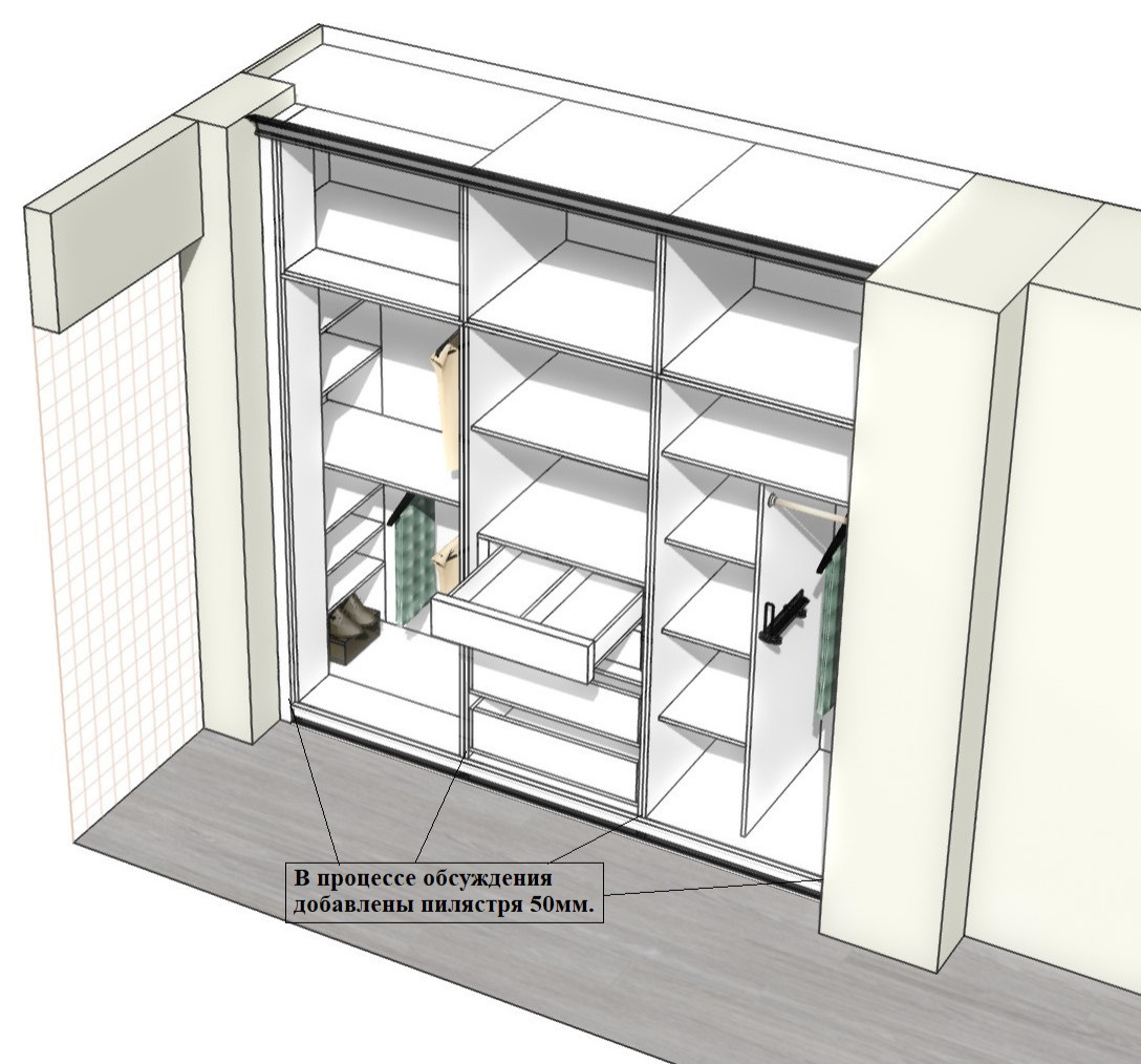 Гардероб для прихожей