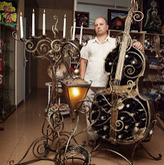 Кованые перила в стиле испания