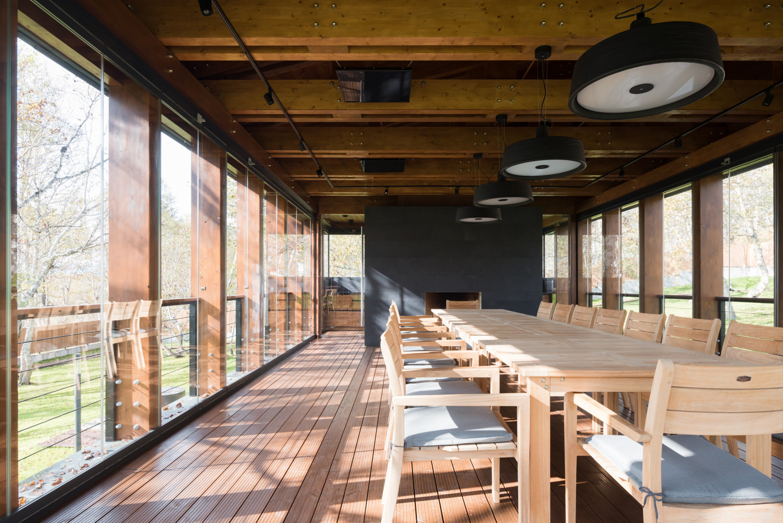 Павильон летней кухни на Камчатке