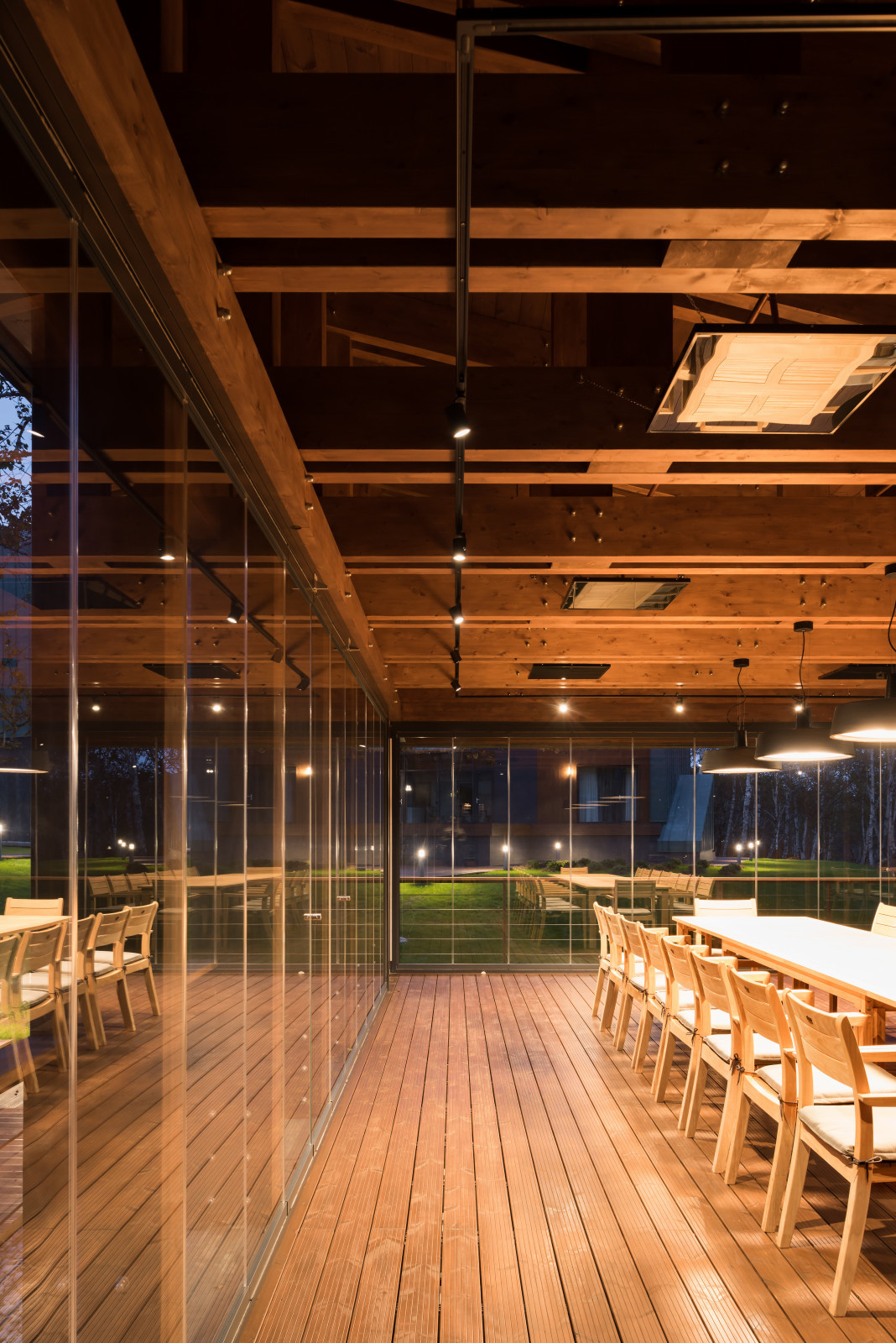 Павильон летней кухни на Камчатке