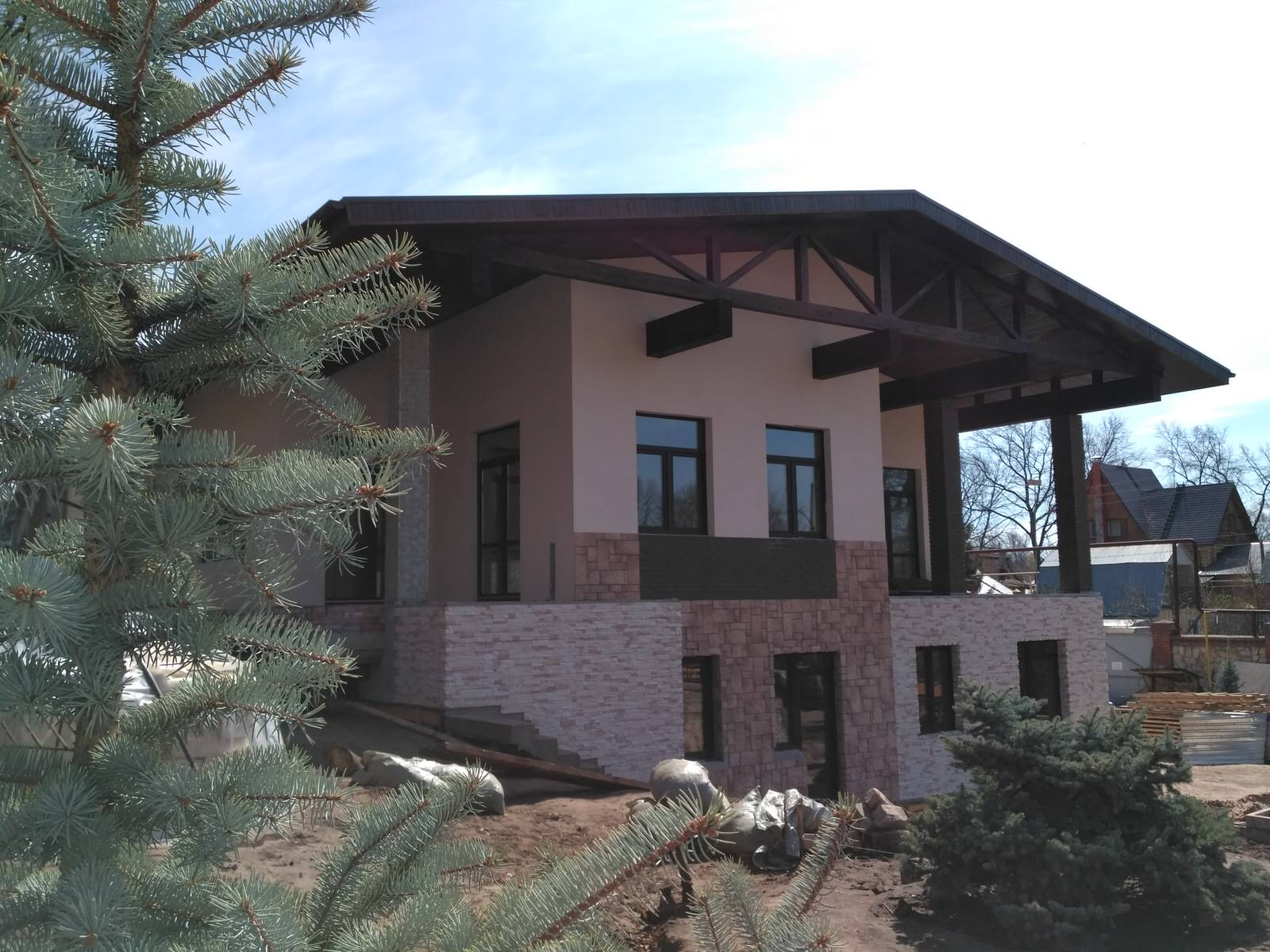 Жилая усадьба в Самарской области в стиле "шале"