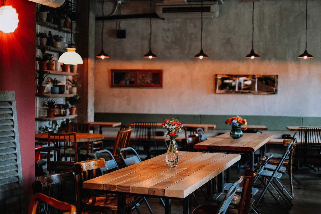 Кафе "Дзамико" на о. Новая Голландия