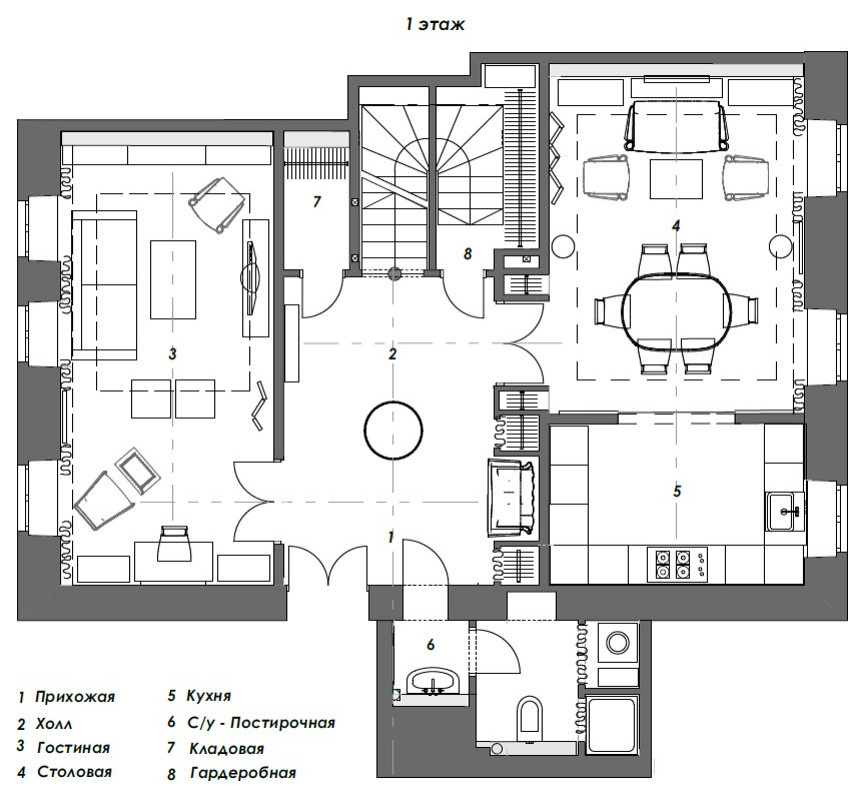 ДВУХЭТАЖНАЯ КВАРТИРА 154 КВ.М НА ПАТРИКАХ