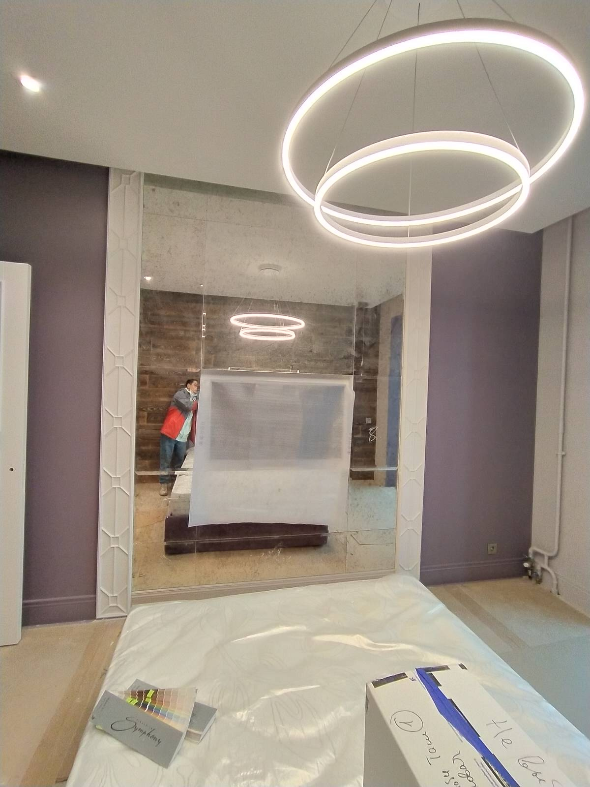 Пилястры серебро