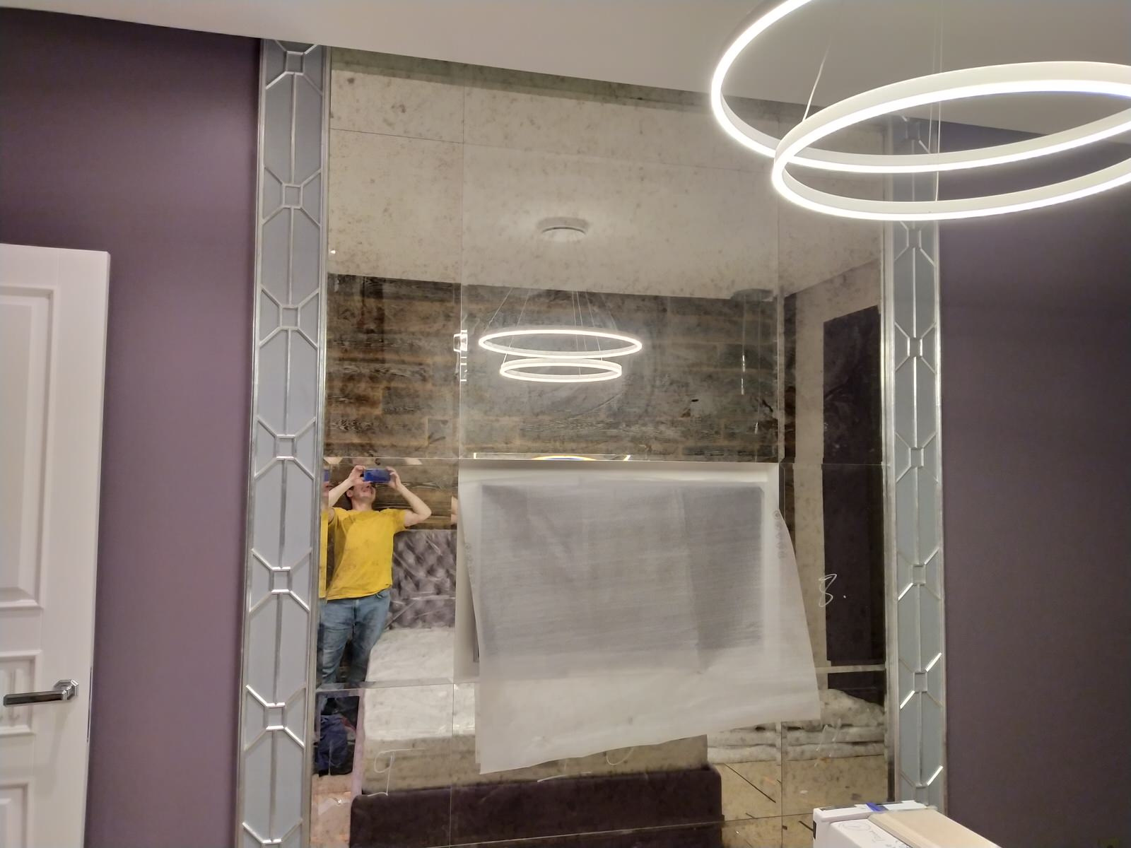 Пилястры серебро