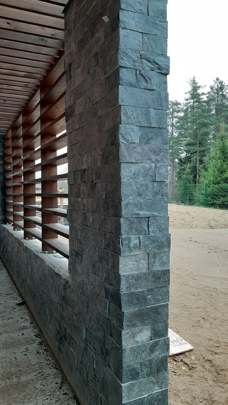 Скотное_Строительство дома из клееного бруса