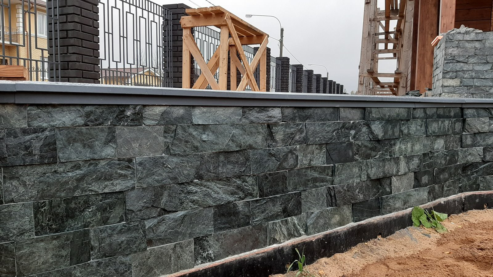 Скотное_Строительство дома из клееного бруса