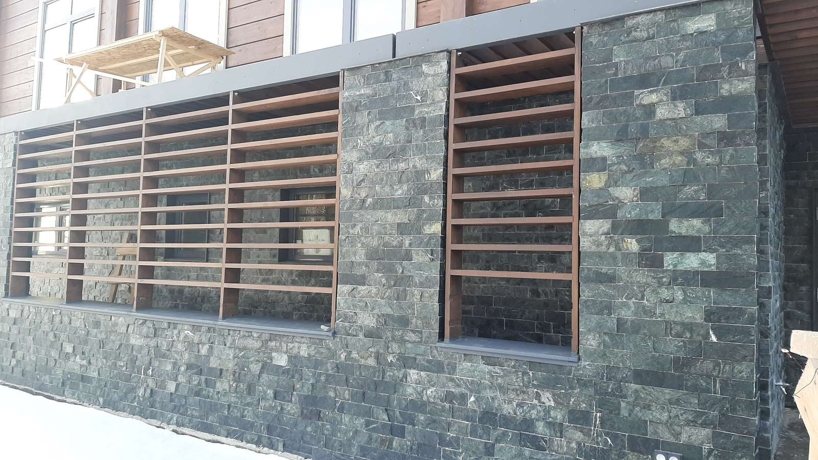 Скотное_Строительство дома из клееного бруса