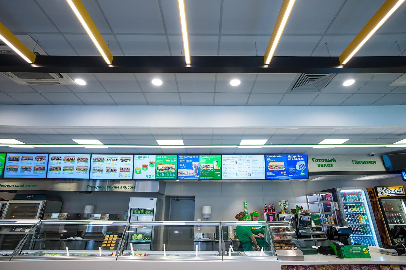 Сеть ресторанов SUBWAY