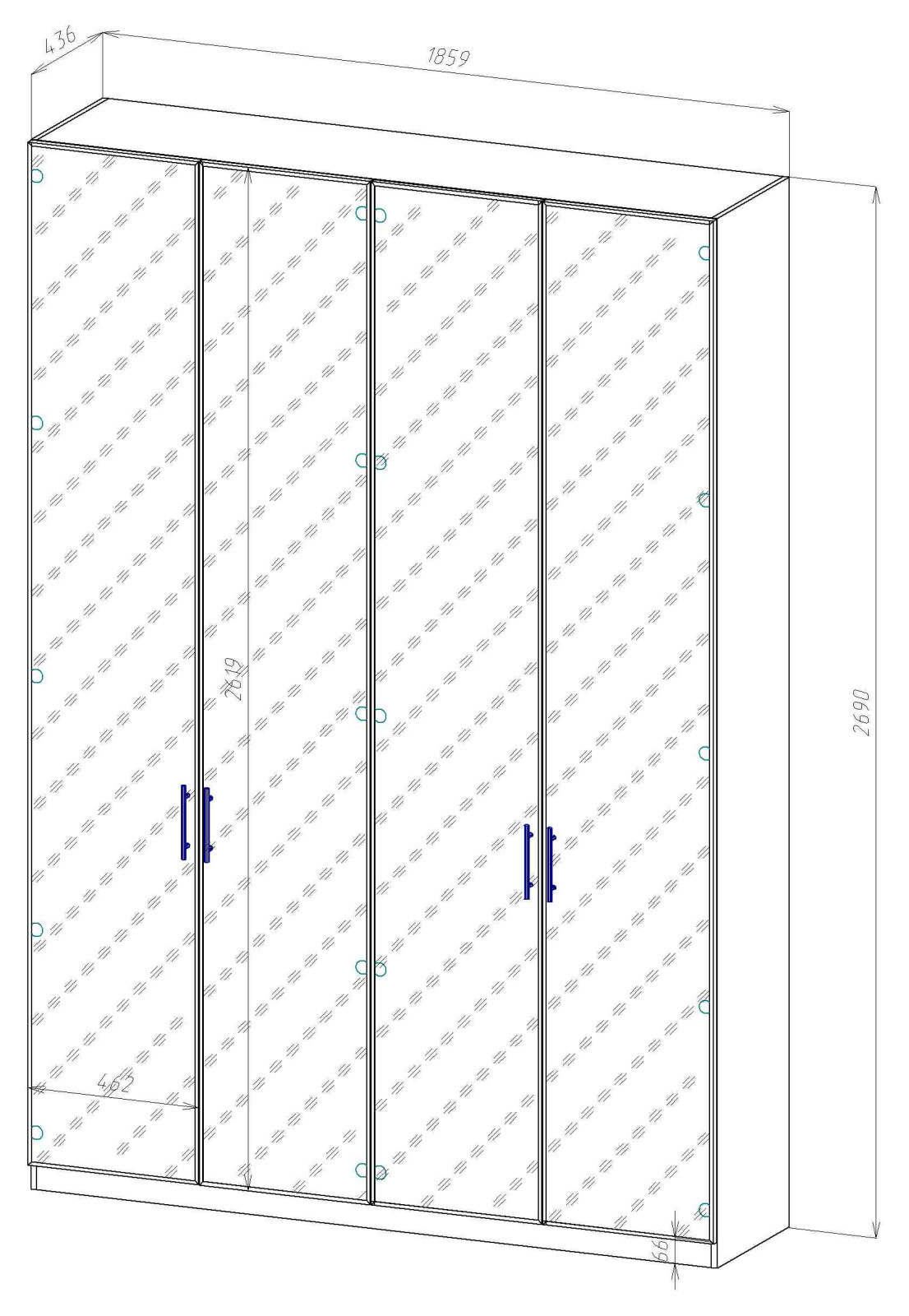 19040_Набор мебели в квартиру в стиле Лофт