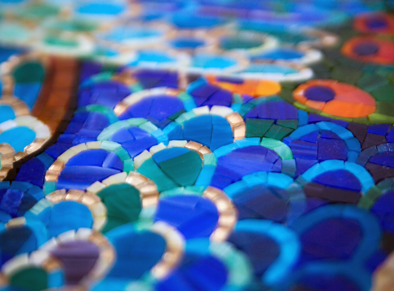 Павлины в ванной комнате