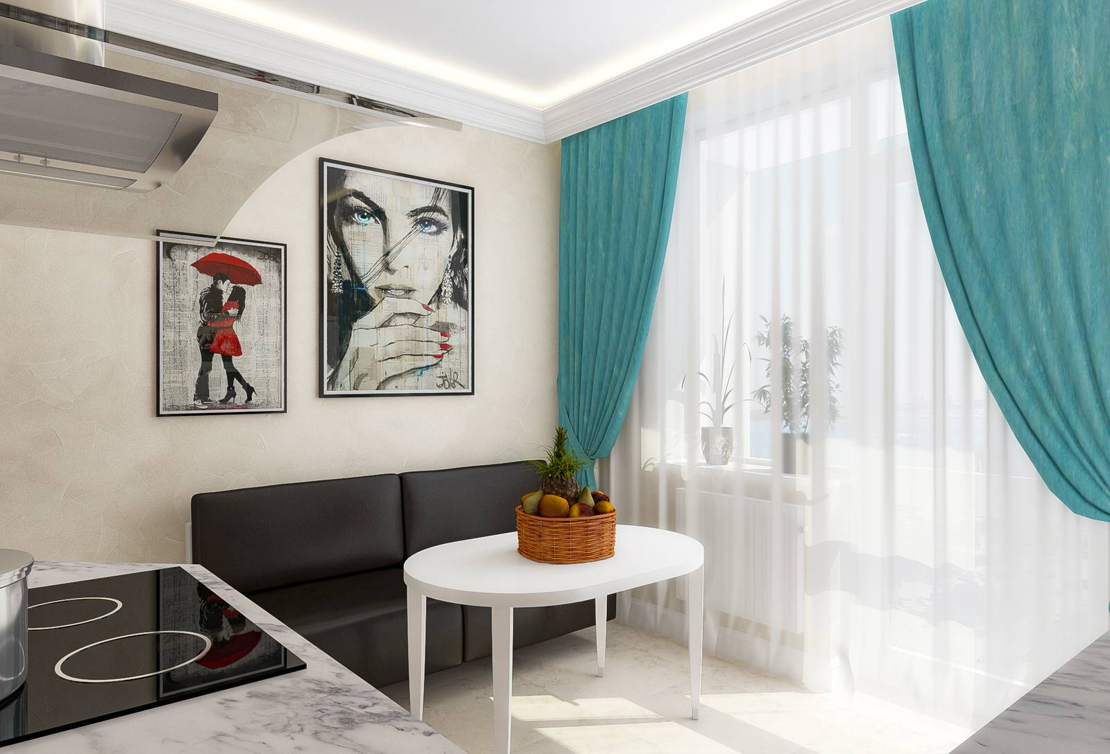 Редизайн 1-комнатной квартиры