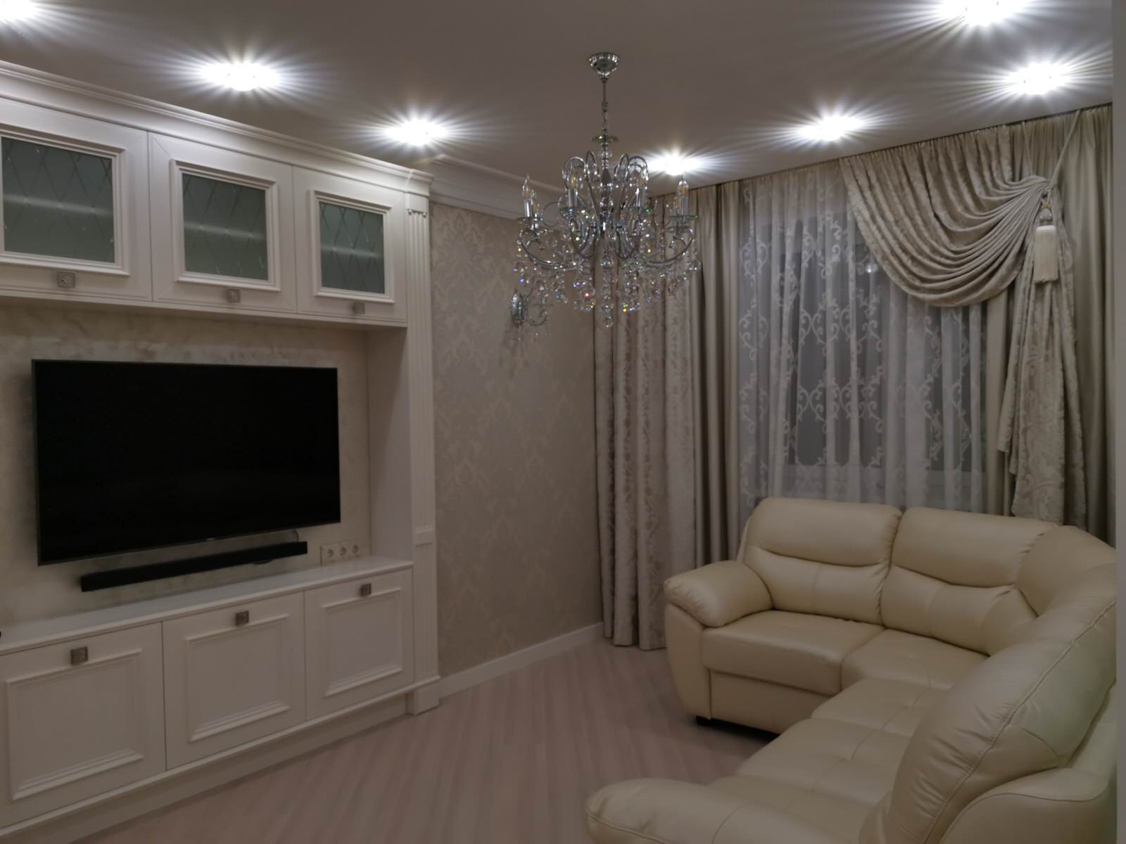 Портфолио квартиры гостиная