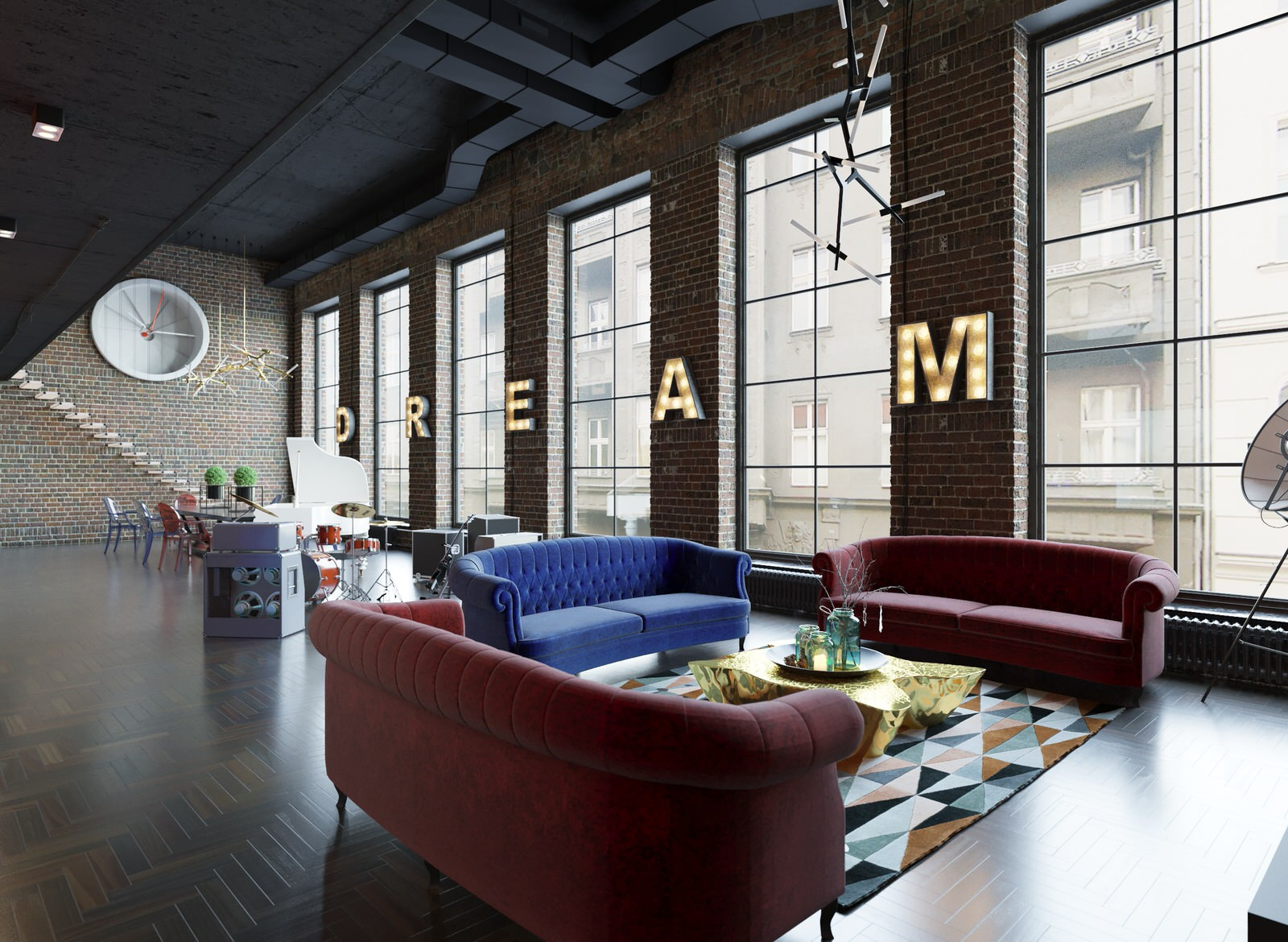 Лофт для метросексуала